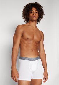 Under Armour UNDERWEAR PERFORMANCE SOLID 3 PACK - Boxer alsónadrág - white