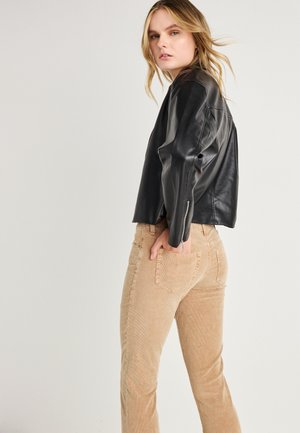 BOOTCUT PICADILLY  - Tygbyxor - fossil