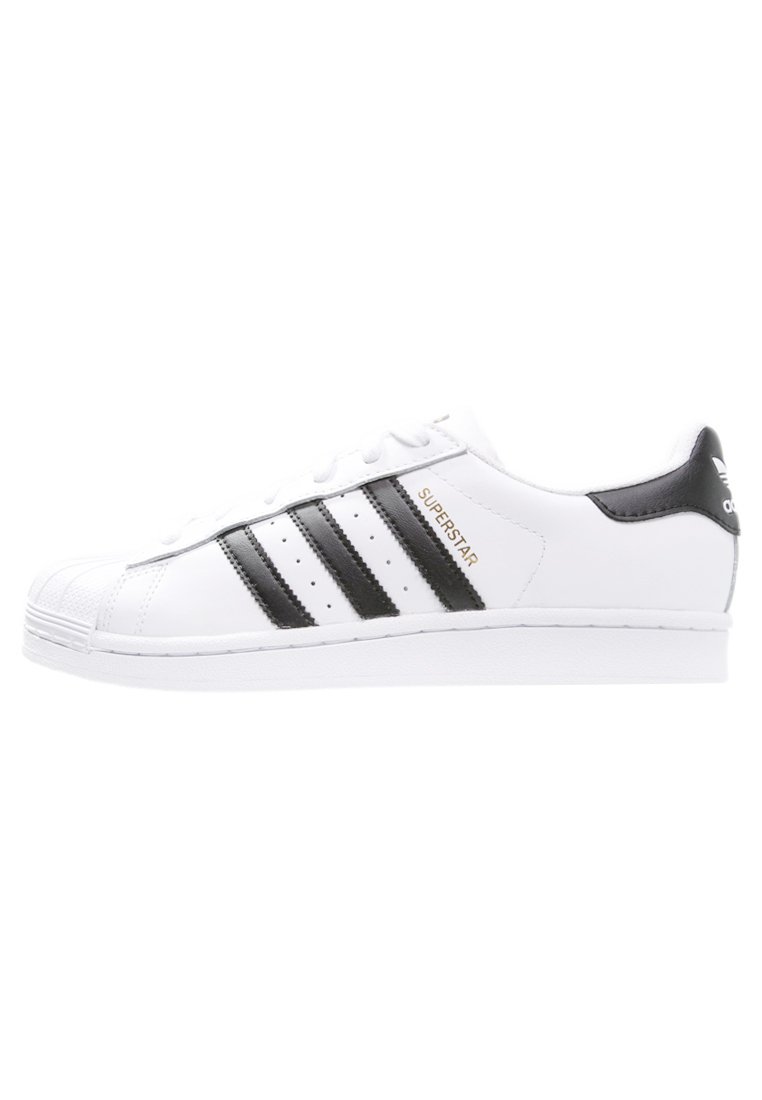Adidas Originals Superstar Sneaker Low White Core Black Weiss Zalando De