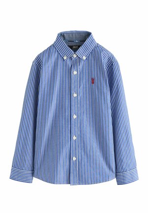 Next, LONG SLEEVE POPLIN STRIPE SHIRT - Shirt - blue