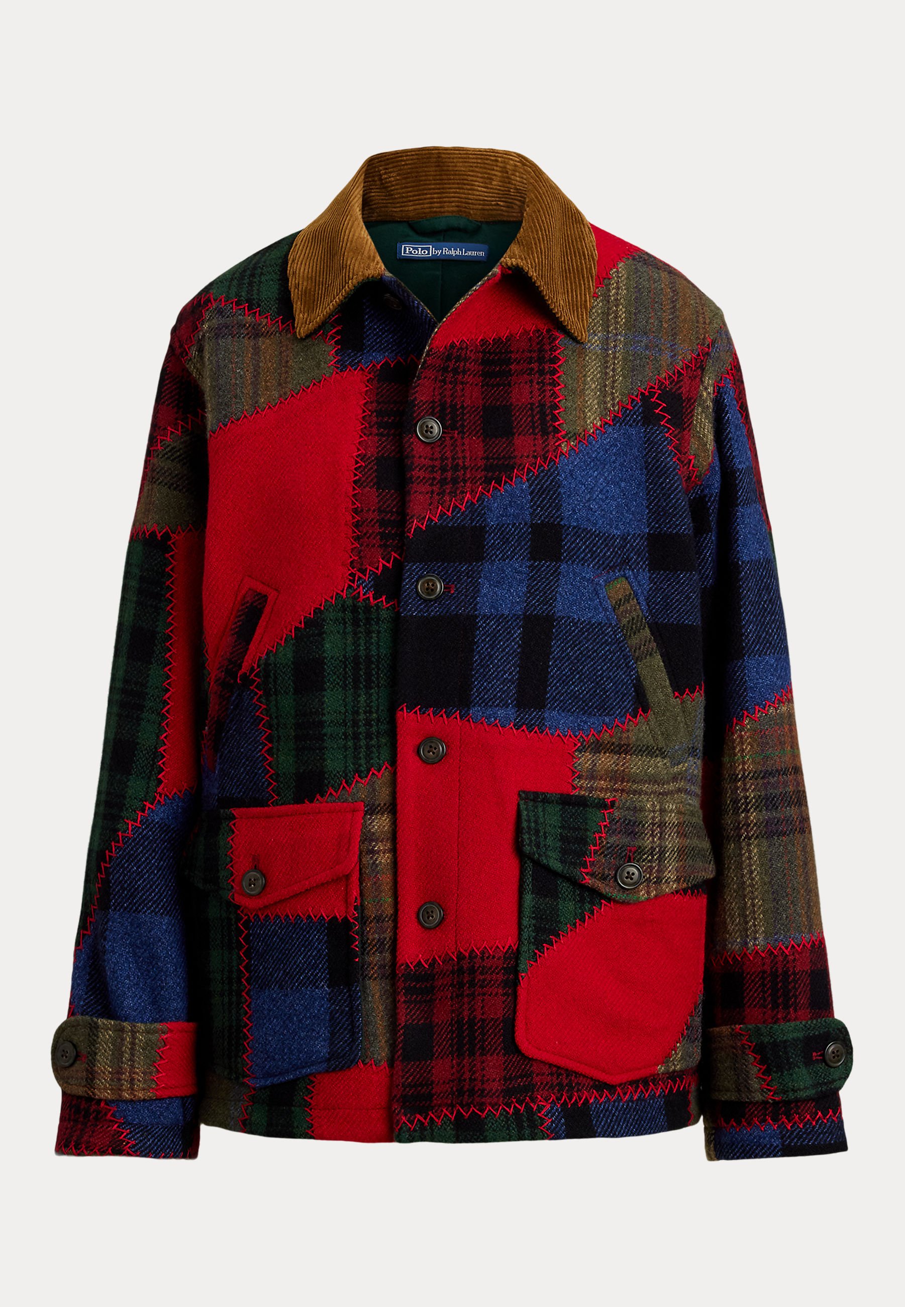 Polo Ralph Lauren PATCHWORK CHORE JACKET - Short coat - multi