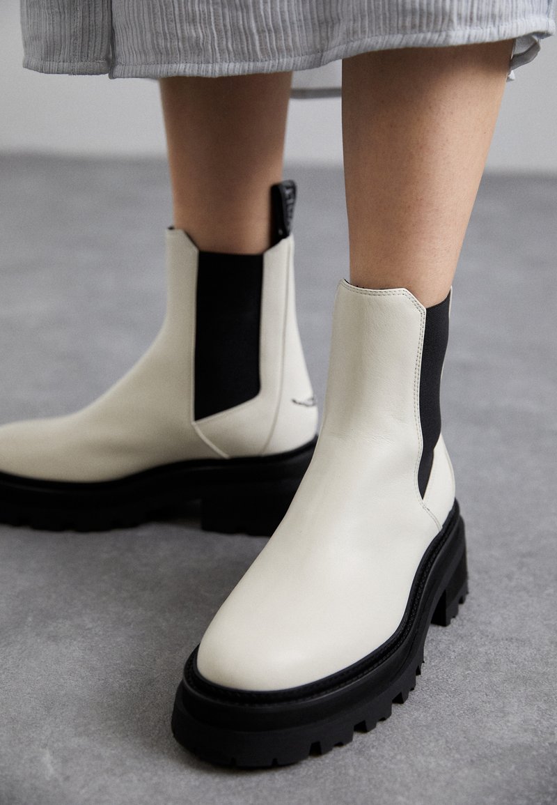 Zadig & Voltaire RIDE CHELSEA SEMY - Platform bokacsizmák - ice