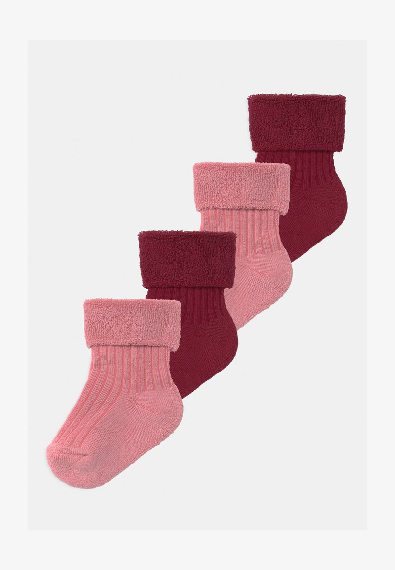 Ewers 4 PACK - Socken - rose/dark rose