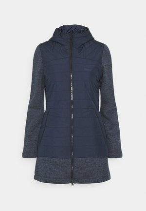 ALIVIA - Short coat - navy/navymarl