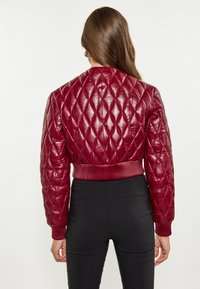 faina Giacca di pelle - burgund