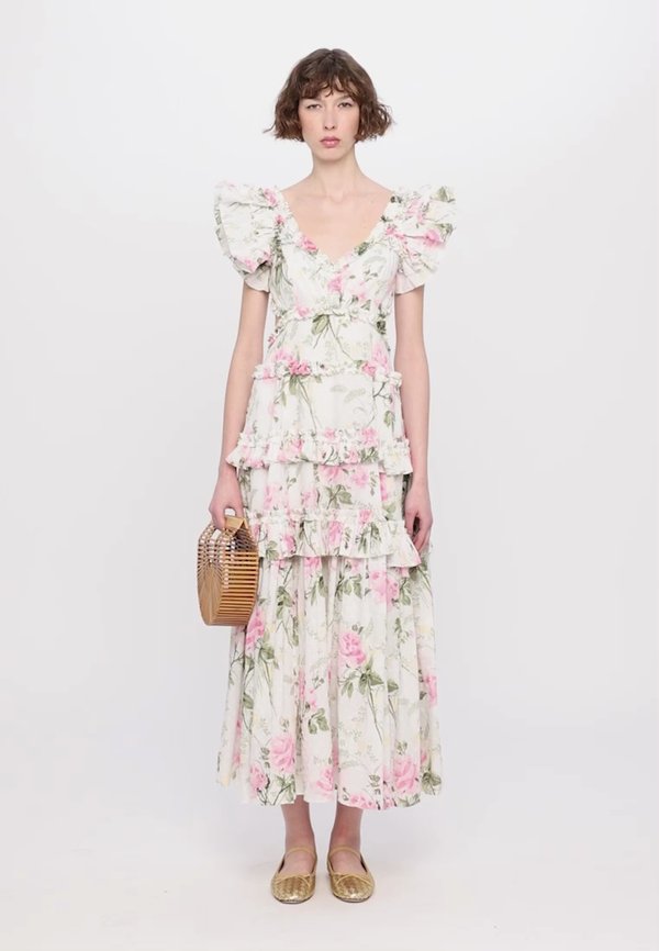 ROSE BACKLESS ANKLE GOWN - Occasion wear3