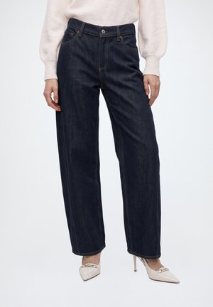 Abercrombie & Fitch, FADE RINSE TWISTED SEAM - Jean large - blue denim