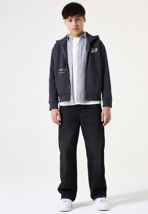 Garcia Sudadera con cremallera - caviar
