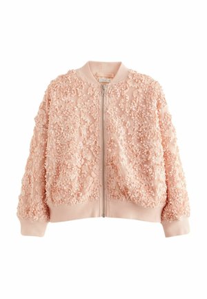 Next 3D FLORAL REGULAR FIT - Bomber stiliaus striukė - pink