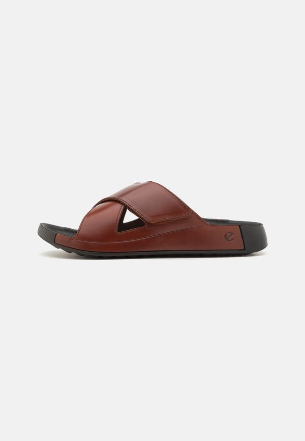 COZMO M - Pantolette flach - cognac