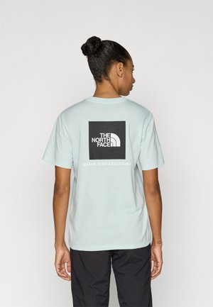 EVOLUTION BOX RELAXED SHORT SLEEVE TEE - Camiseta estampada - opal frost