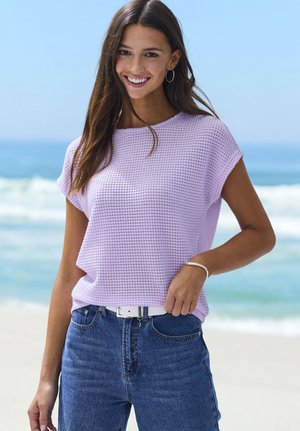 Vivance, Basic T-shirt - lila