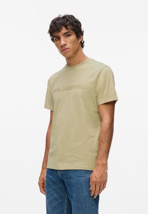 Nyomott mintás póló - twill