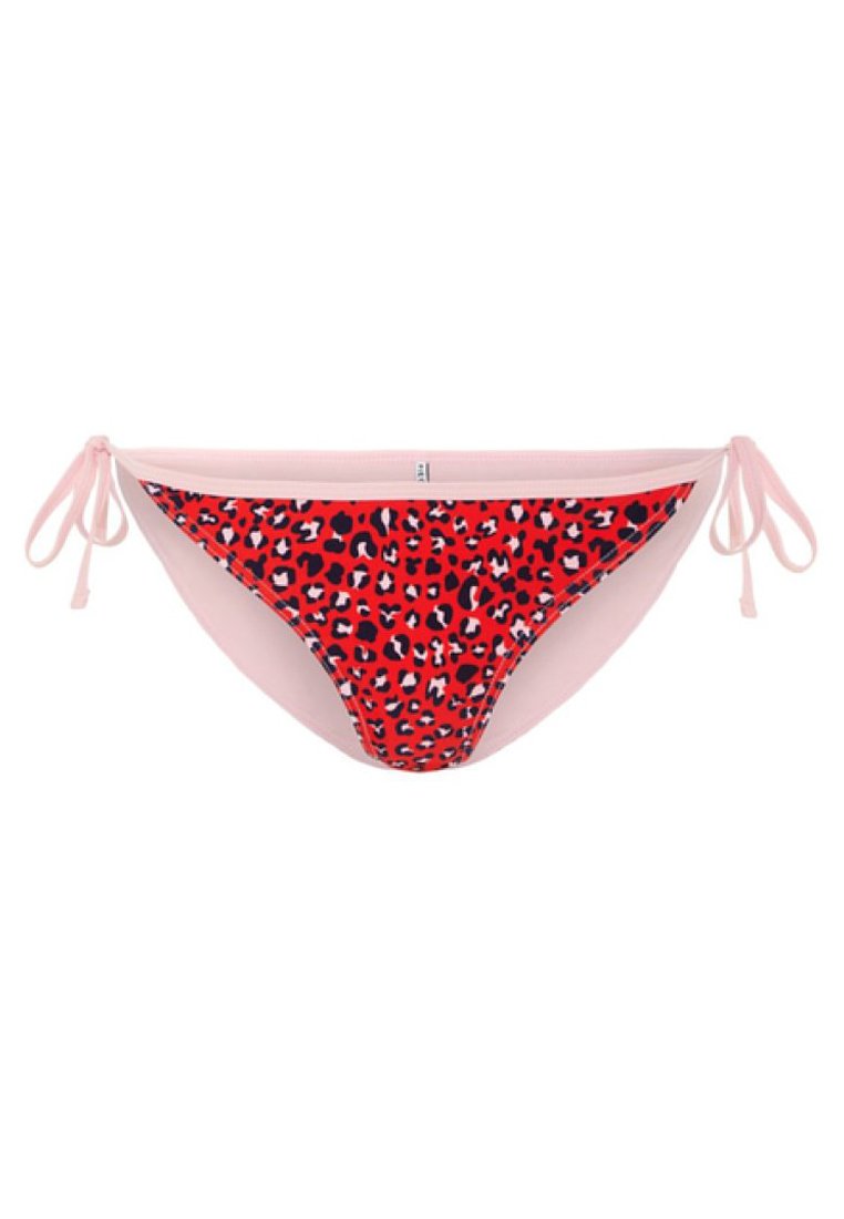 Pieces Bikinibroekje rood