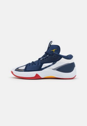 ZOOM SEPARATE - Basketball shoes - midnight navy/university gold/white/university red