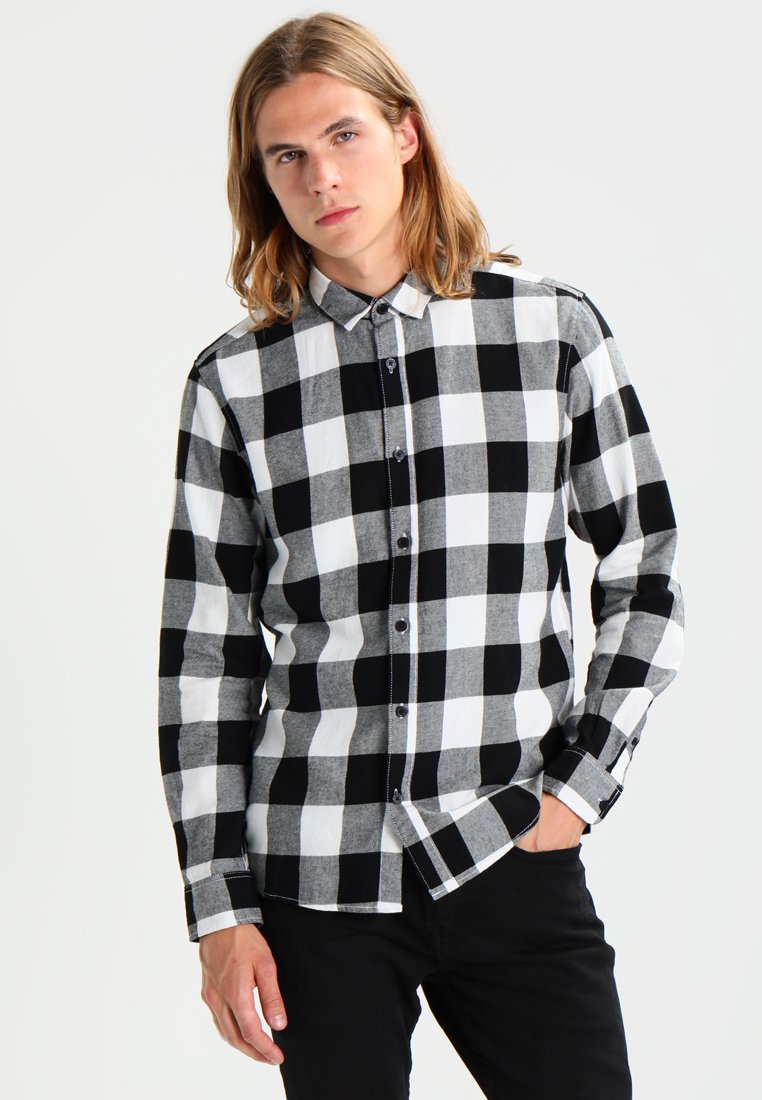 Only & Sons ONSGUDMUND CHECKED SHIRT - Camisa - cloud dancer