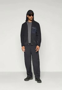 Columbia FAST TREK™ OVERLAY HOODED FULL ZIP - Flīsa jaka - black