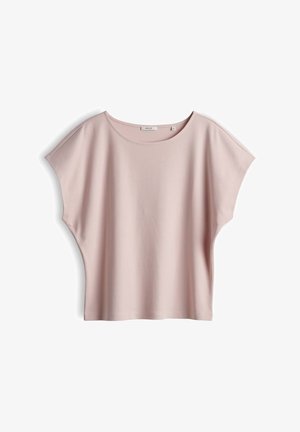 OPUS, RELAXED STRAIGHT SOFT LOOK - T-shirt basique - rose tint