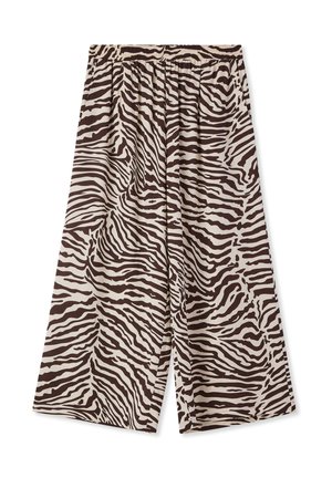Terranova, AMPIO STAMPA ZEBRATA - Pantaloni - var marrone