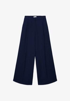 Calliope, PANTALONE LUNGO TINTA UNITA - Pantalon classique - blu notte