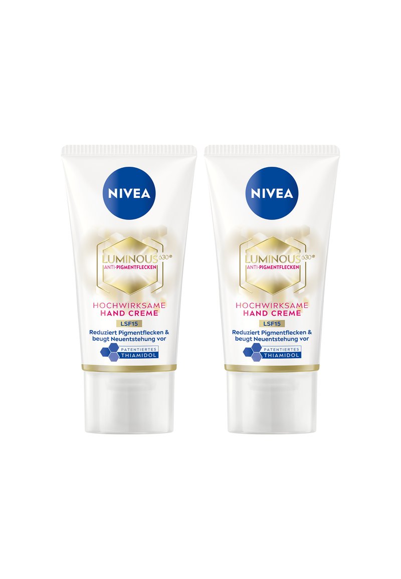 NIVEA 2ER SET LUMINOUS630® ANTI-PIGMENTFLECKEN HAND CREME 2 X 50 ML - Hand cream