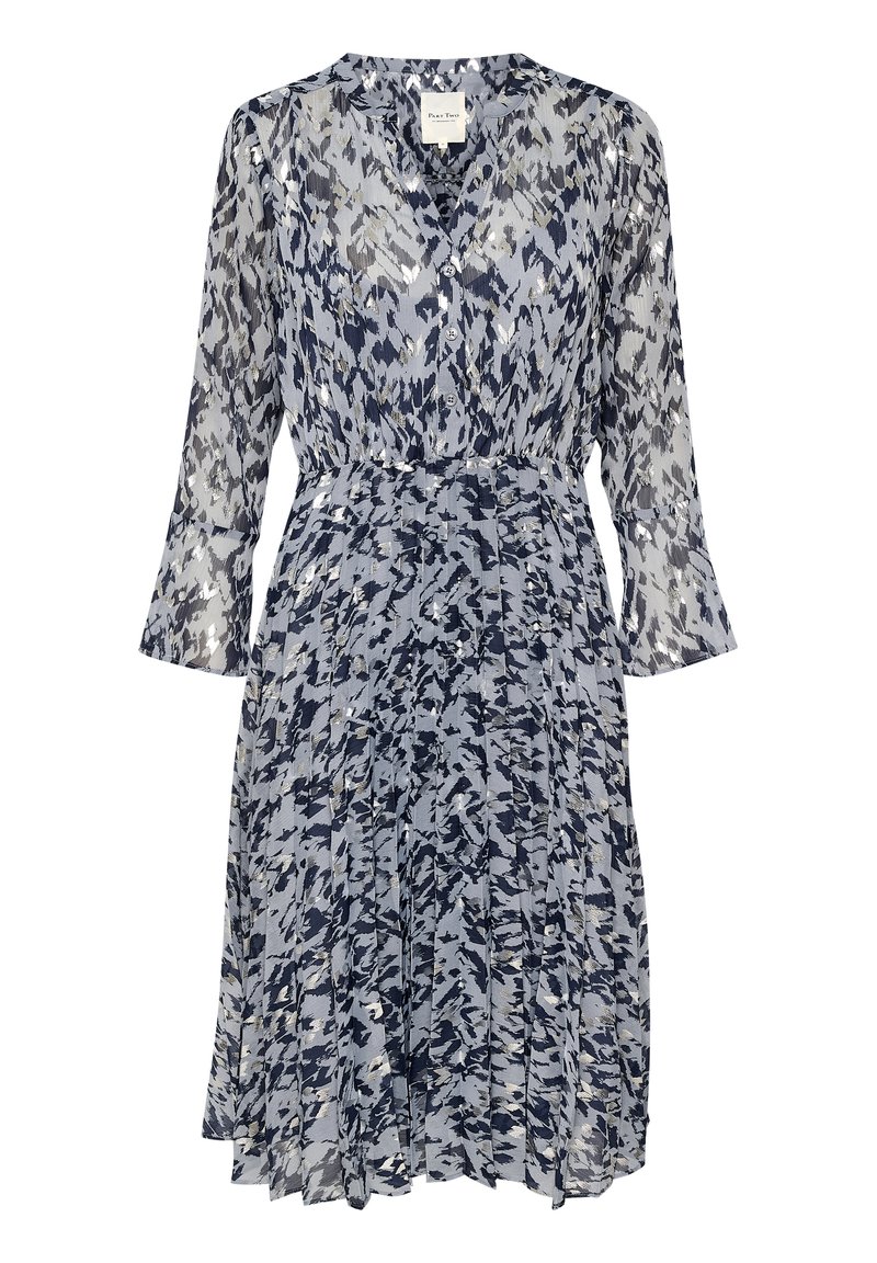 Part Two Cocktailjurk blauwgrijs