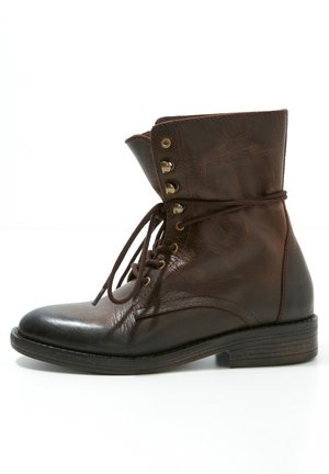 Stivaletti stringati - dark brown