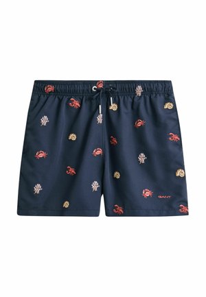 GANT, LOBSTER EMBROIDERED - Shorts da mare - marine