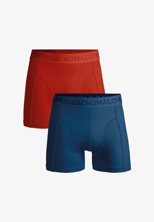 2-PACK SOLID - Trumpikės - blue red