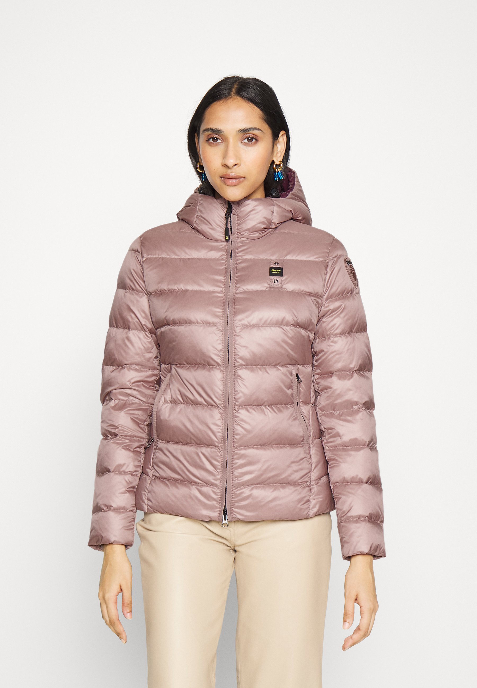 Blauer BASIC HOODED JACKET - Chaqueta de - rose/rosa - Zalando.es