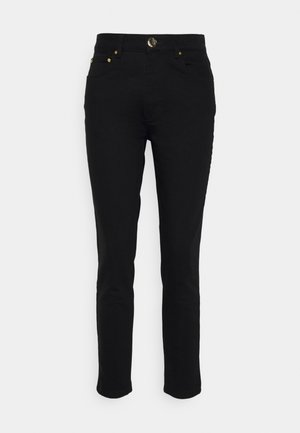 LENA DENIM BLACK - Uske traperice - black