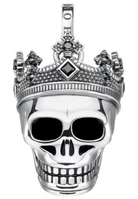 THOMAS SABO TOTENKOPF KRONE  - Anhänger - silver-coloured