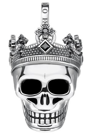 TOTENKOPF KRONE  - Pendant - silver-coloured