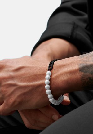 LUCLEON CHAD AMAGER - Armband - black white