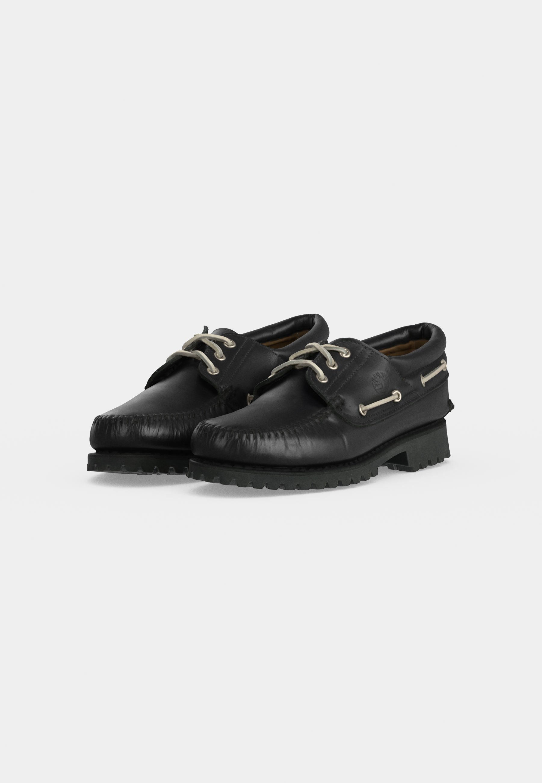 Timberland AUTHENTIC BOAT SHOE - Boat shoes - black/mid brown