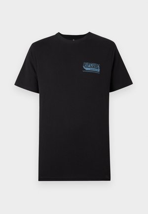 SPORTLINE TEE UNISEX - Tricou cu imprimeu - black