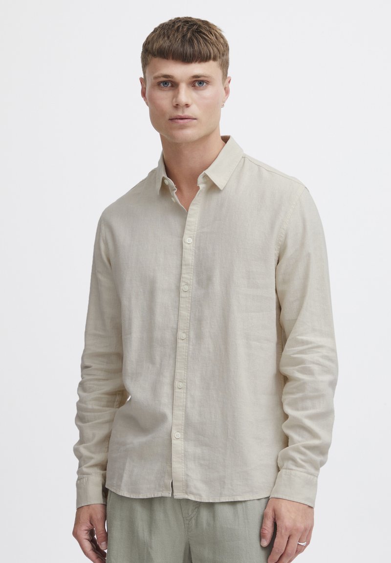 Solid - ENEA ALLAN - Camicia - oatmeal, Ingrandire