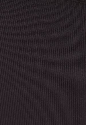 OXXO, OXXO V-NECK CROPPED TOP - Top - ganache