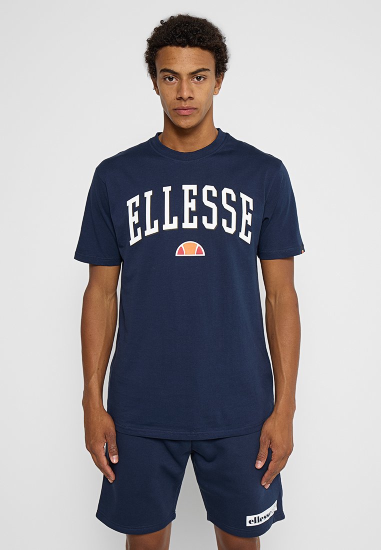 Ellesse T-shirt print donkerblauw