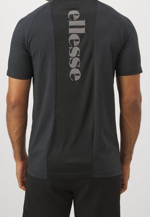 T-shirt till träning - mottled black