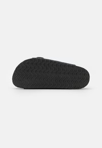Pier One LEATHER UNISEX - Tofflor & inneskor - dark grey