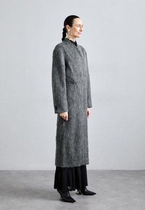 CURVED COLLAR COAT - Classic coat - grey