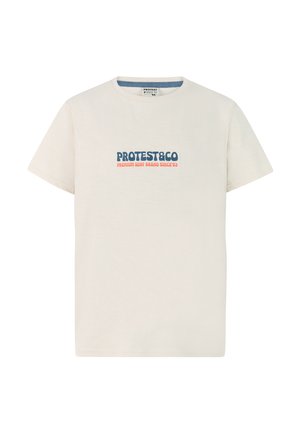 BARLOW - T-shirt print - kitoffwhite