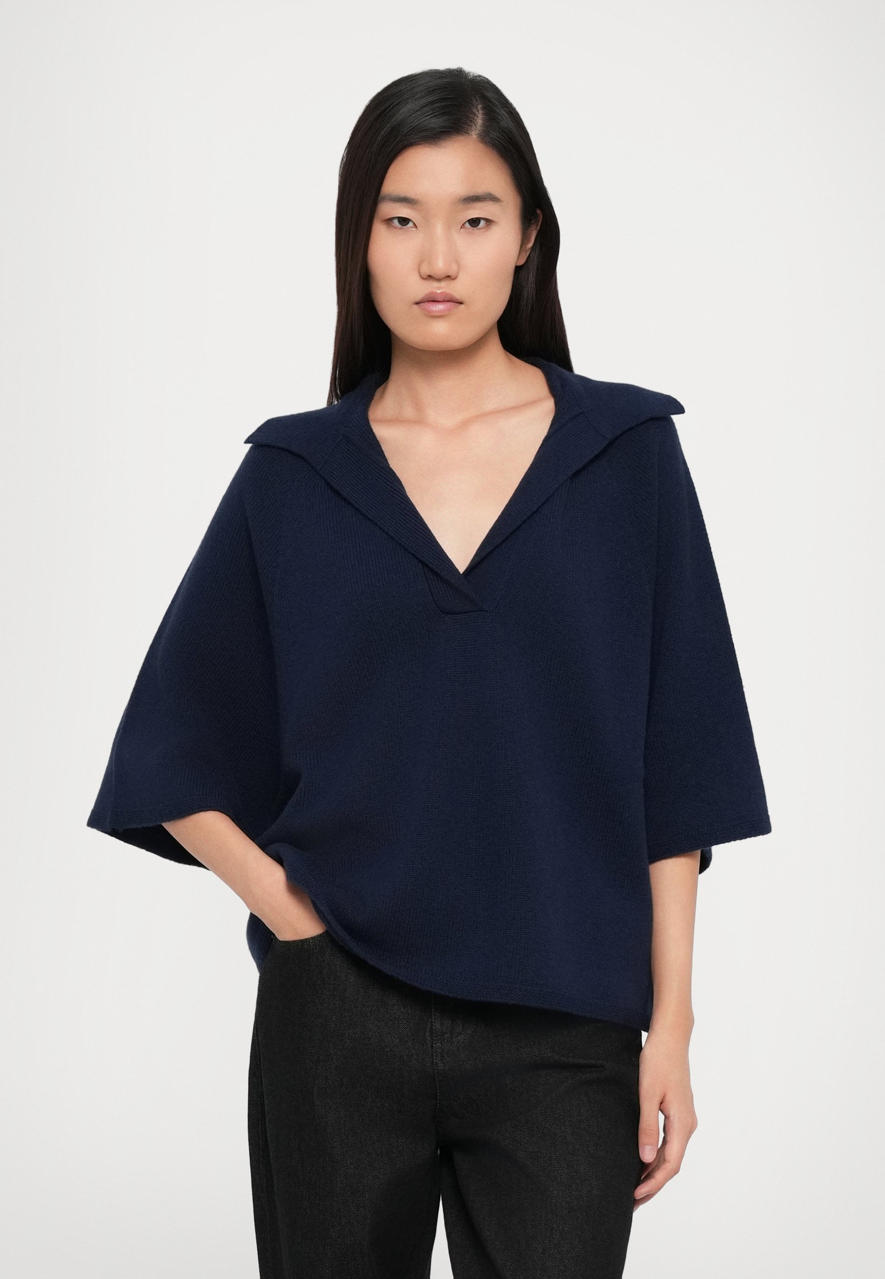 Emporio Armani PONCHO - Cape - fondant grey/grey - Zalando.co.uk