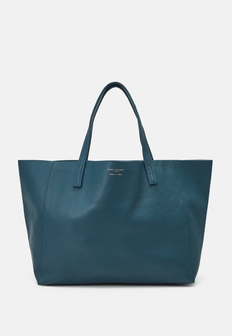 Kurt Geiger London VIOLET TOTE Bolso shopping teal/azul petróleo