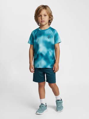 Hummel, HUMMEL HMLJR CLOUD SET UNISEX  - Korte broeken - reflecting pond