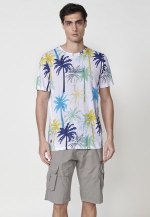 SHORT-SLEEVED - Tričko s potlačou - multicolor multi coloured