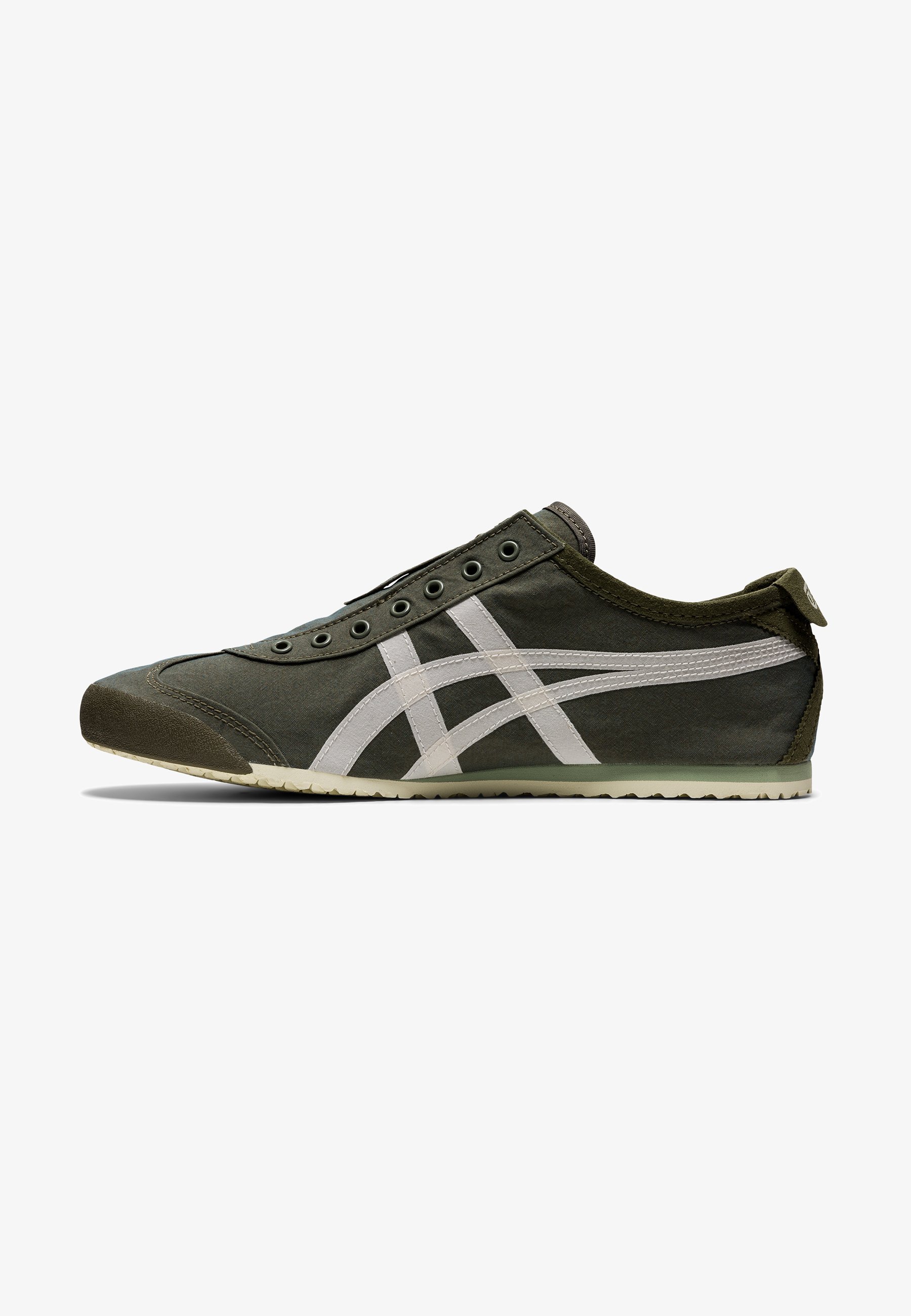 Onitsuka Tiger Mexico 66 Slip On Trainers Mantle Green Birch Green Zalando Ie Onitsuka Tiger Mexico 66 Slip On Trainers Mantle Green Birch Green Zalando Ie