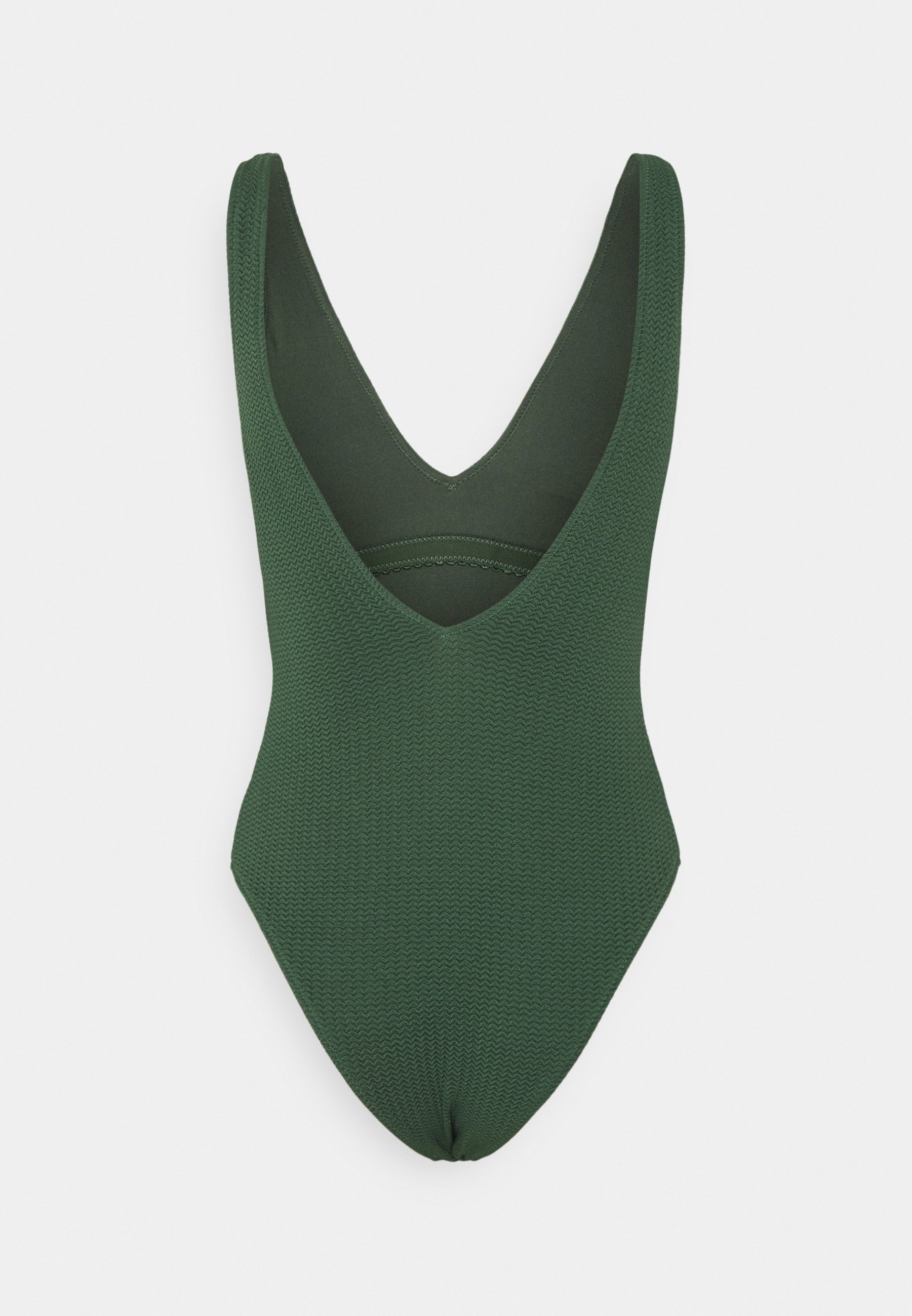 Seafolly DIVE DEEP V NECK ONE PIECE - Swimsuit - ivy/khaki