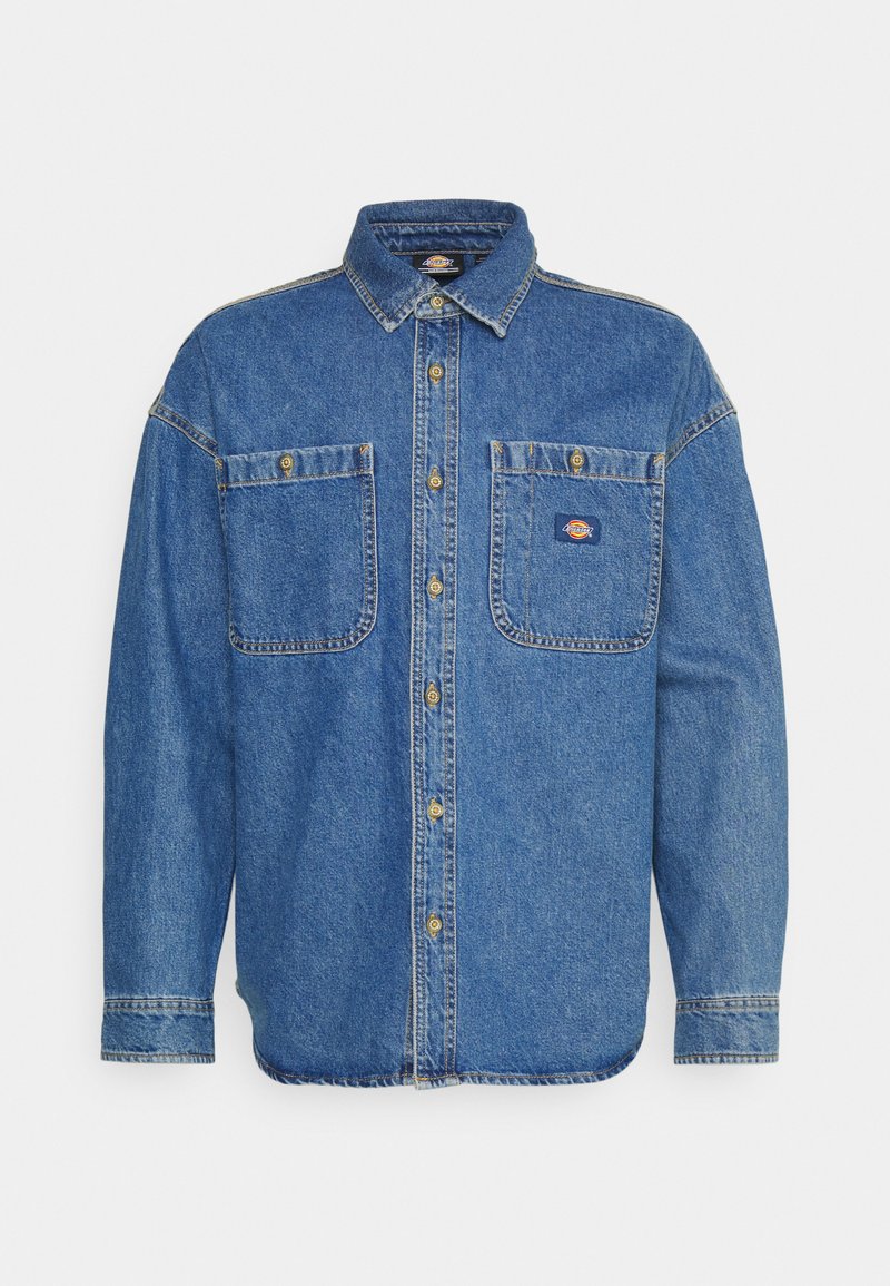 Dickies Overhemd blauw denim/bluedenim